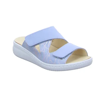 COLLECTION CHRISTA PFAFF Pantolette Hellblau Leder 