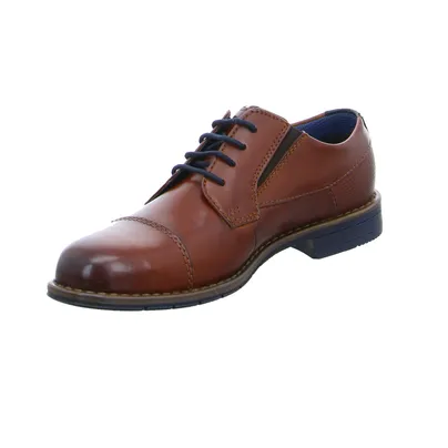 BUGATTI SHOES Halbschuh-City Cognac Leder 