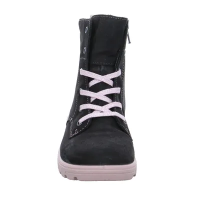 RICOSTA Schaftstiefel Mädchen-Winter-Bottine Grau Leder RICOSTA Schaftstiefel Mädchen-Winter-Bottine Grau Leder
