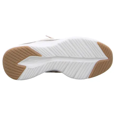 SKECHERS Sneaker Beige Textil 