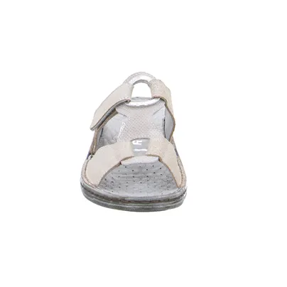 STUPPY Pantolette Beige Leder 