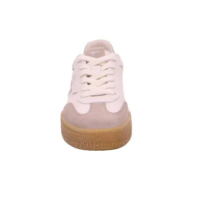 TAMARIS Sneaker Taupe Leder 