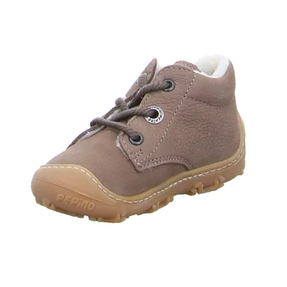 PEPINO Bottine Unisex Kleinkinder-Winter-Bottine Taupe Leder PEPINO Bottine Unisex Kleinkinder-Winter-Bottine Taupe Leder