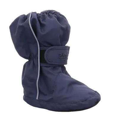 PLAYSHOES Thermofüssling Krabbelschuh Blau Textil 