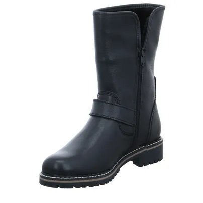 TAMARIS mit Tex-Membrane Stiefel Schwarz Leder TAMARIS mit Tex-Membrane Stiefel Schwarz Leder