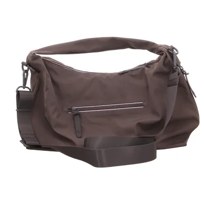 KCB VEGAN BAGS Wasserfest Sportliche Handtasche Braun Textil KCB VEGAN BAGS Wasserfest Sportliche Handtasche Braun Textil