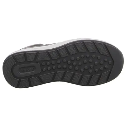 RIEKER HWK Herren Halbschuhe Halbschuhe Sneaker Braun Lederimitat 
