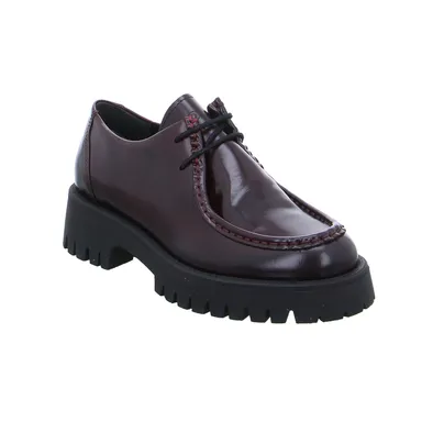 SCHUHENGEL Schnürschuh Bordeau Leder SCHUHENGEL Schnürschuh Bordeau Leder