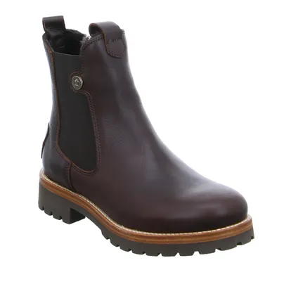 PANAMA JACK mit Lammfell-Futter Boot Braun Leder PANAMA JACK mit Lammfell-Futter Boot Braun Leder