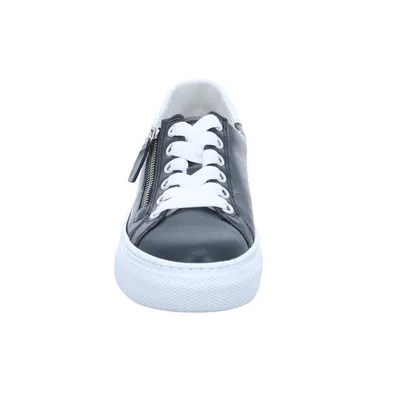 GABOR "Super soft" Sneaker Blau Leder GABOR "Super soft" Sneaker Blau Leder
