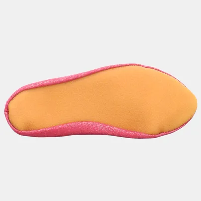 BECK Ballerina Sticker Geräteschuhe Pink Textil BECK Ballerina Sticker Geräteschuhe Pink Textil