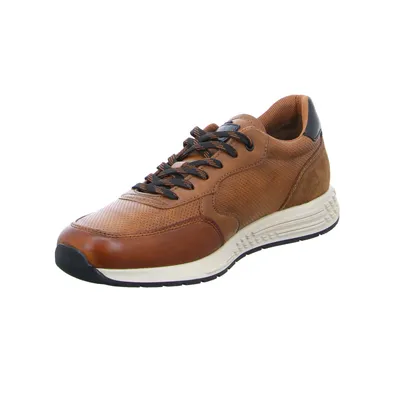 BUGATTI SHOES Halbschuhe Sneaker Cognac Leder BUGATTI SHOES Halbschuhe Sneaker Cognac Leder