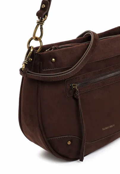SURI FREY Beuteltasche Braun Lederimitat SURI FREY Beuteltasche Braun Lederimitat
