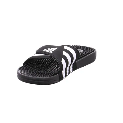 ADIDAS BADSCHUHE UNISEX Schwarz Synthetik ADIDAS BADSCHUHE UNISEX Schwarz Synthetik