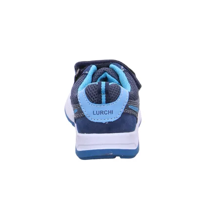 LURCHI Sneaker Kleinkinder-Halbschuh Klett Blau Leder LURCHI Sneaker Kleinkinder-Halbschuh Klett Blau Leder