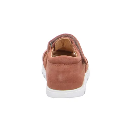 BISGAARD Baby-Sommer-Bottine Koralle Leder BISGAARD Baby-Sommer-Bottine Koralle Leder
