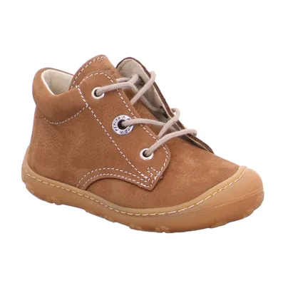 PEPINO Bottine Unisex Lauflernschuh Cognac Leder 