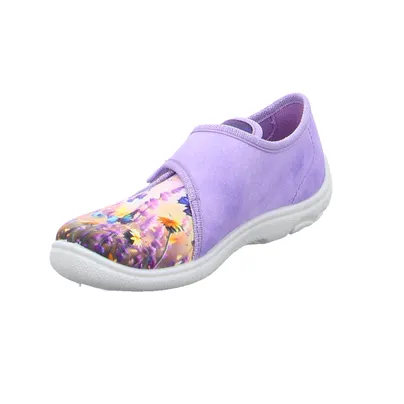 SUPERFIT Mädchenhausschuh Kinder-Hausschuh Flieder Textil SUPERFIT Mädchenhausschuh Kinder-Hausschuh Flieder Textil