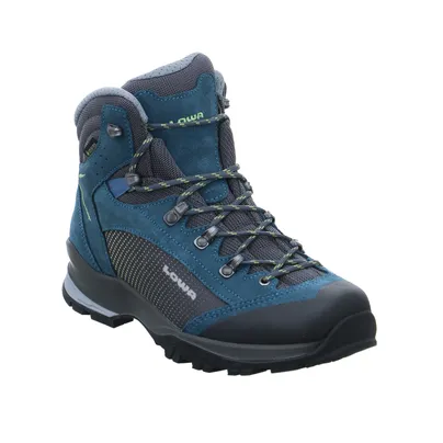 LOWA TUCANA GTX WS Wander- Bergschuh Damen Petrol Leder 