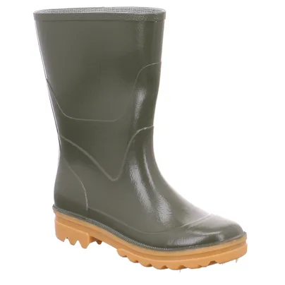 * Herren-Gummistiefel Grün Lederimitat * Herren-Gummistiefel Grün Lederimitat