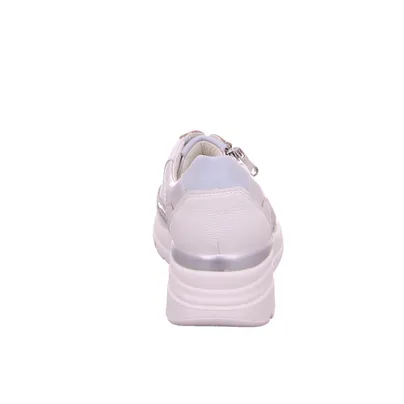 WALDLÄUFER "Confor Pur" Comfort-Schnürer Weiss Leder WALDLÄUFER "Confor Pur" Comfort-Schnürer Weiss Leder