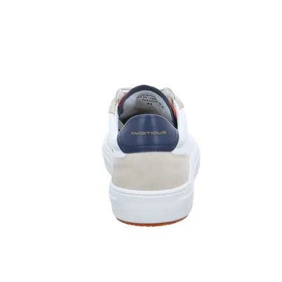 AMBITIOUS Halbschuhe Sneaker Weiss Leder AMBITIOUS Halbschuhe Sneaker Weiss Leder