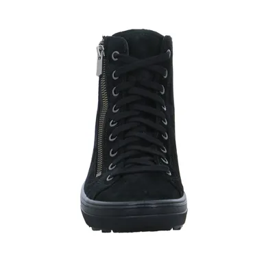 LEGERO mit Gore-Tex Membrane Mid Cut Sneaker Schwarz Leder LEGERO mit Gore-Tex Membrane Mid Cut Sneaker Schwarz Leder