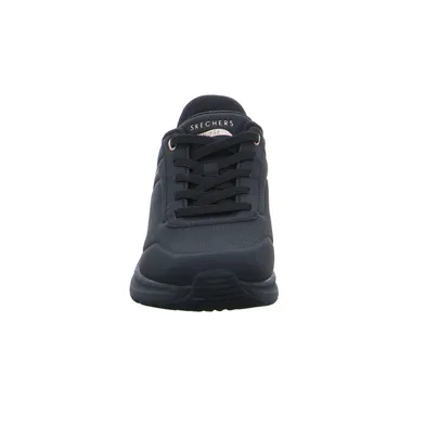 SKECHERS Sneaker Schwarz Lederimitat SKECHERS Sneaker Schwarz Lederimitat