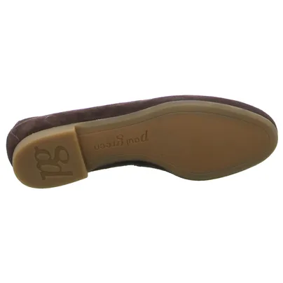 PAUL GREEN Slipper Braun Leder 