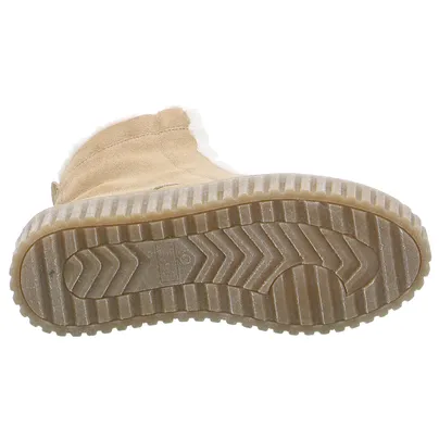 SCHUHENGEL Boot Beige Leder SCHUHENGEL Boot Beige Leder