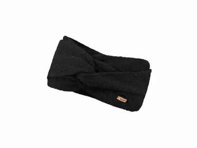 BARTS vorne verschlungen Stirnband Schwarz Textil BARTS vorne verschlungen Stirnband Schwarz Textil