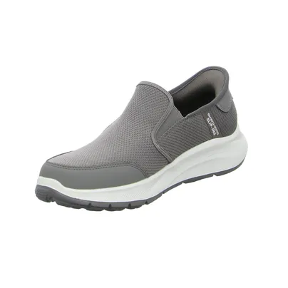 SKECHERS Halbschuh-Schlüpfer Taupe Synthetik 