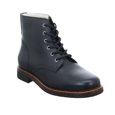 FERNANDO STRAPPA Winter-Boots Schwarz Leder FERNANDO STRAPPA Winter-Boots Schwarz Leder
