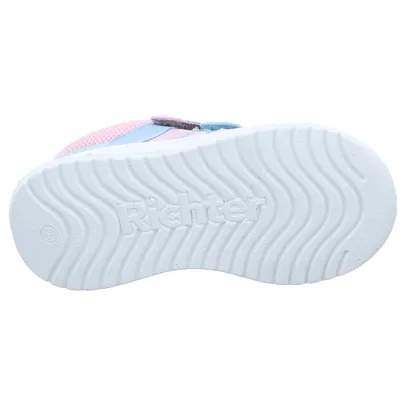 RICHTER Bottine Lauflernschuh Rosa Leder RICHTER Bottine Lauflernschuh Rosa Leder