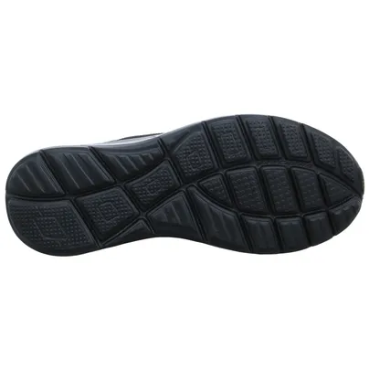 SKECHERS Air-Cooled Memory Foam Halbschuh-Schlüpfer Schwarz Synthetik 