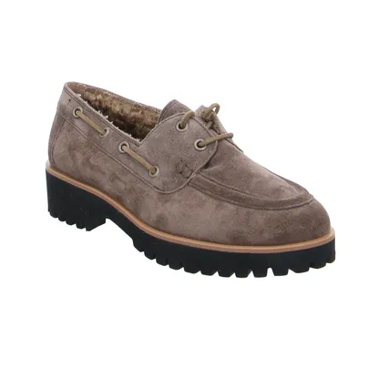 PAUL GREEN Stiefelette Taupe Leder 