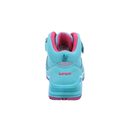 LOWA Maddox MID GTX JR Kinder-Wanderschuhe Hellblau Synthetik 