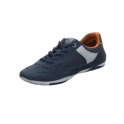 BUGATTI SHOES Halbschuhe Sneaker Stoff Blau Synthetik BUGATTI SHOES Halbschuhe Sneaker Stoff Blau Synthetik