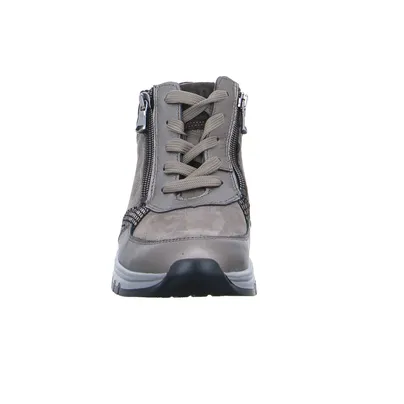 WALDLÄUFER Comfort-Mid Cut Taupe Leder WALDLÄUFER Comfort-Mid Cut Taupe Leder