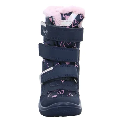 SUPERFIT Winterstiefel Mädchen-Snowboot Membrane Blau Textil SUPERFIT Winterstiefel Mädchen-Snowboot Membrane Blau Textil