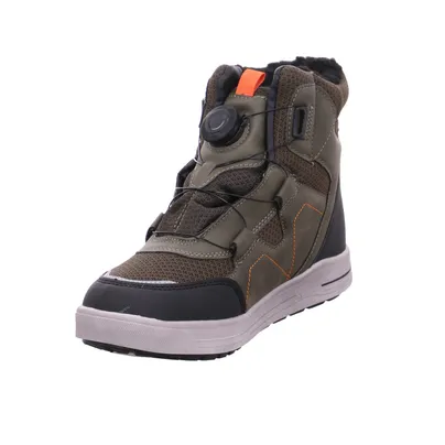 DOCKERS Winter-Boot Jungen-Winter-Bottine Olive Lederimitat DOCKERS Winter-Boot Jungen-Winter-Bottine Olive Lederimitat