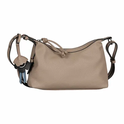 TOM TAILOR Umhängetasche Taupe Lederimitat TOM TAILOR Umhängetasche Taupe Lederimitat