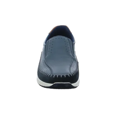 IMAC Halbschuh Blau Leder 