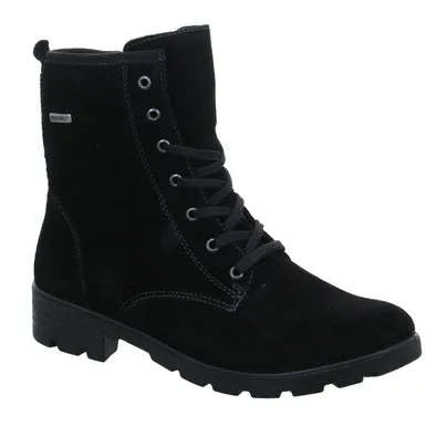 RICOSTA Schaftstiefel Mädchen-Winter-Bottine Schwarz Leder RICOSTA Schaftstiefel Mädchen-Winter-Bottine Schwarz Leder