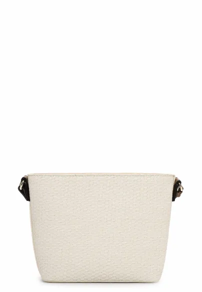 EMILY & NOAH Umhängetasche Offwhite Lederimitat 