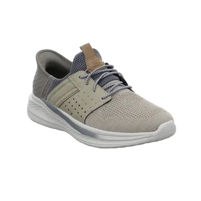 SKECHERS Air-Cooled Memory Foam Halbschuhe Sneaker Stoff Beige Synthetik SKECHERS Air-Cooled Memory Foam Halbschuhe Sneaker Stoff Beige Synthetik