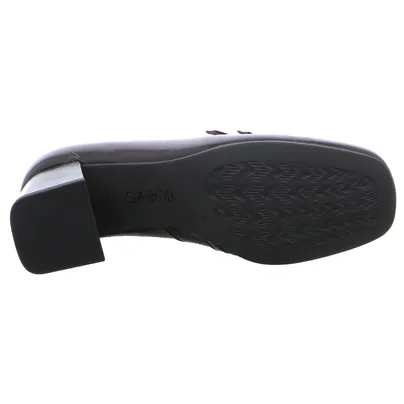 GABOR Pumps Braun Leder 