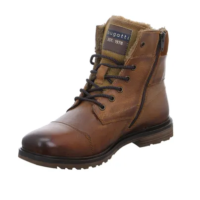 BUGATTI SHOES Winter-Boots Cognac Leder BUGATTI SHOES Winter-Boots Cognac Leder