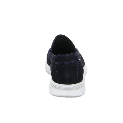 BUGATTI SHOES Halbschuh Blau Leder 