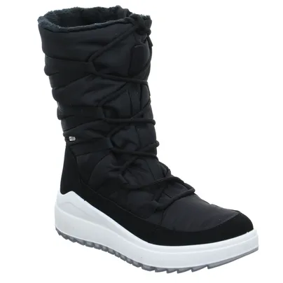 * mit Sympatex 100% Wasserdicht Snowboot Schwarz Textil * mit Sympatex 100% Wasserdicht Snowboot Schwarz Textil